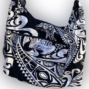 Local Design Black and White Tribal Women's Bag